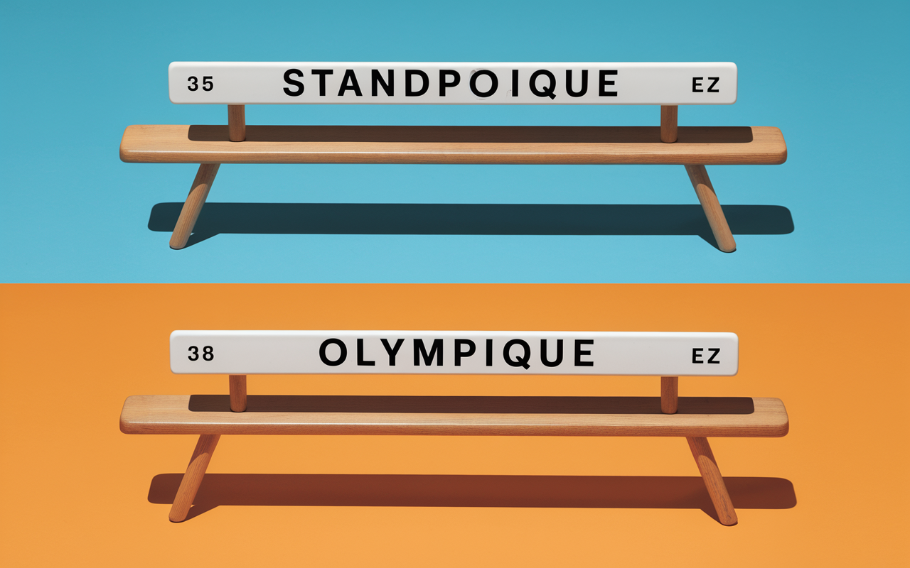 Tableau visuel comparatif barres developpe couche