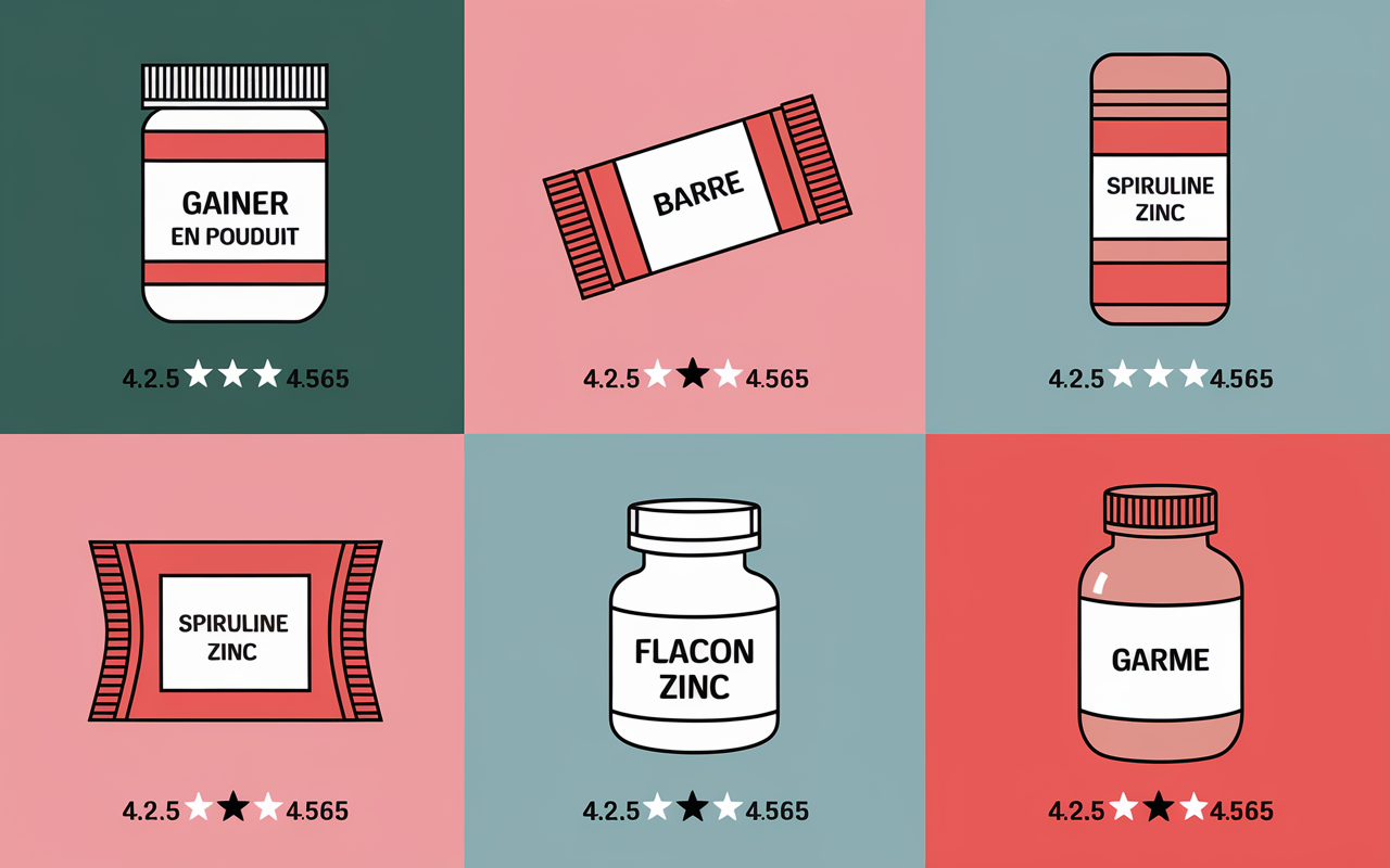 comparatif produits avis compléments alimentaires pour grossir