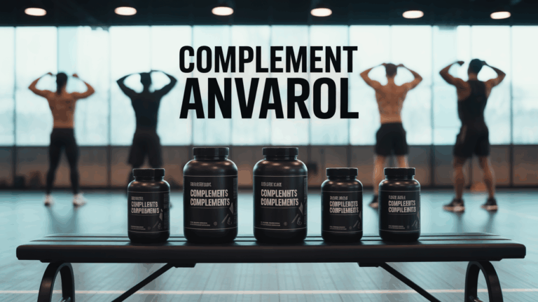 complement anvarol musculation silhouettes entrainement