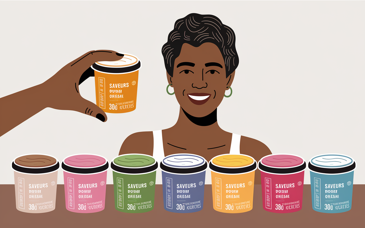 Pot de creme hyperproteinee senior main et personne agee