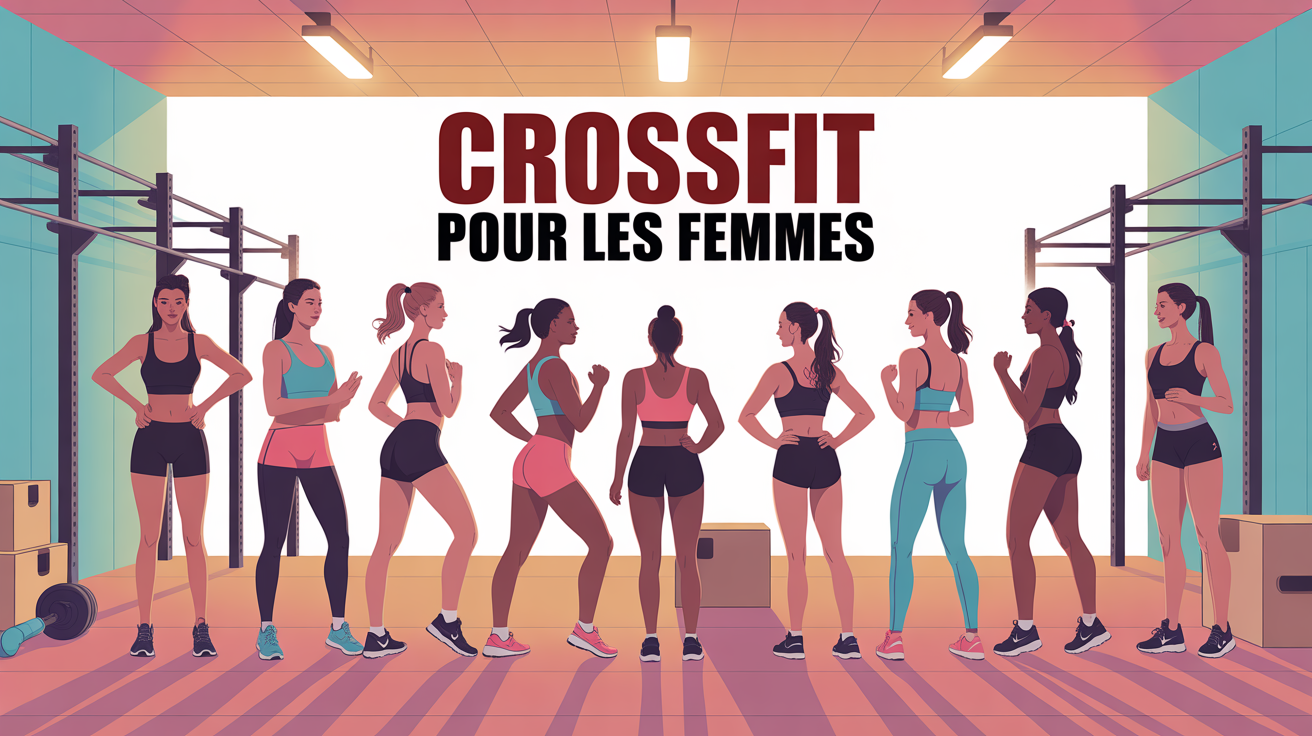 Groupe femmes CrossFit salle ambiance bienveillante