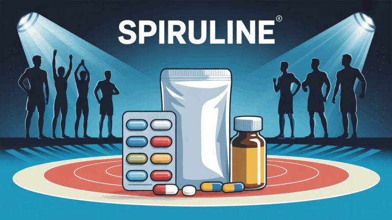 sachet spiruline comprimés gélules paillettes sportifs