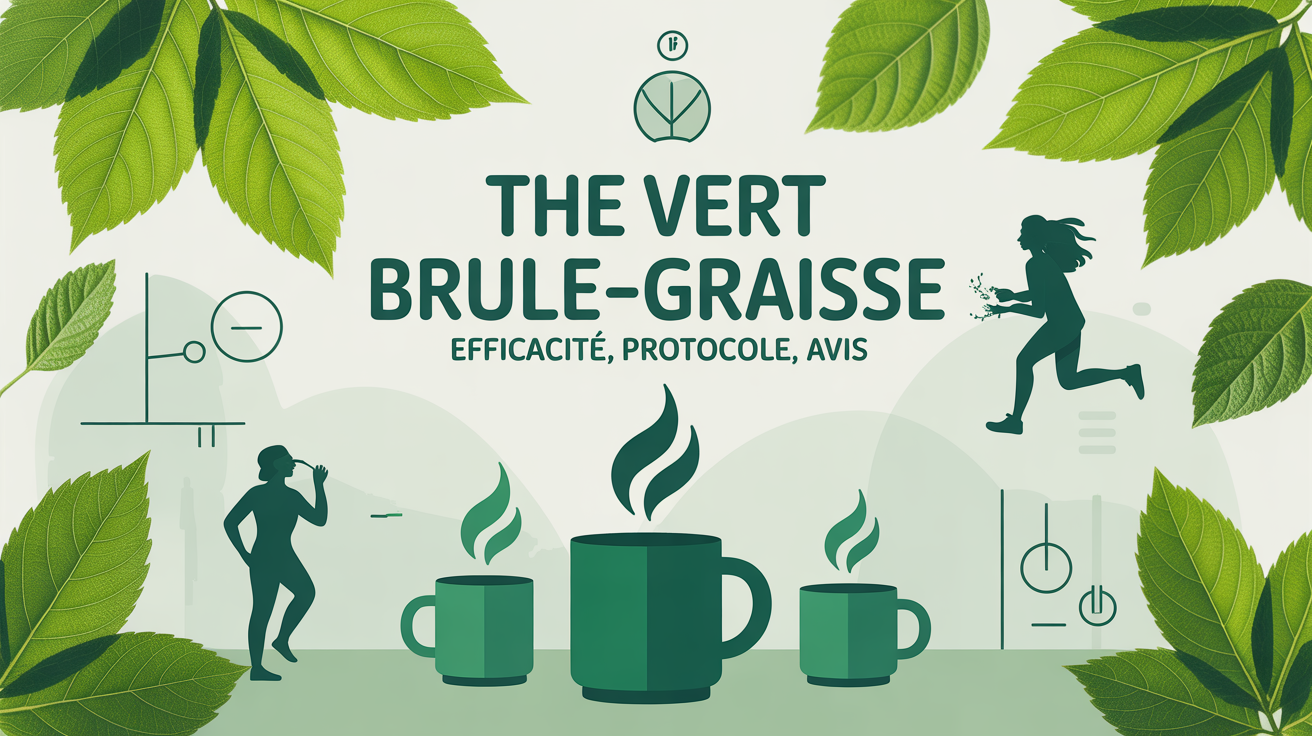 schéma the vert brule graisse efficacité comparatif blog