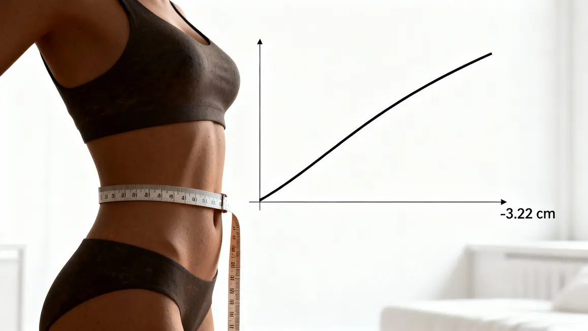 silhouette femme mesure taille graphique perte centimetres
