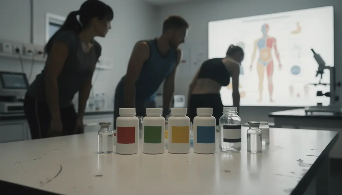 Silhouettes sportives laboratoire déstockeur de graisse puissant
