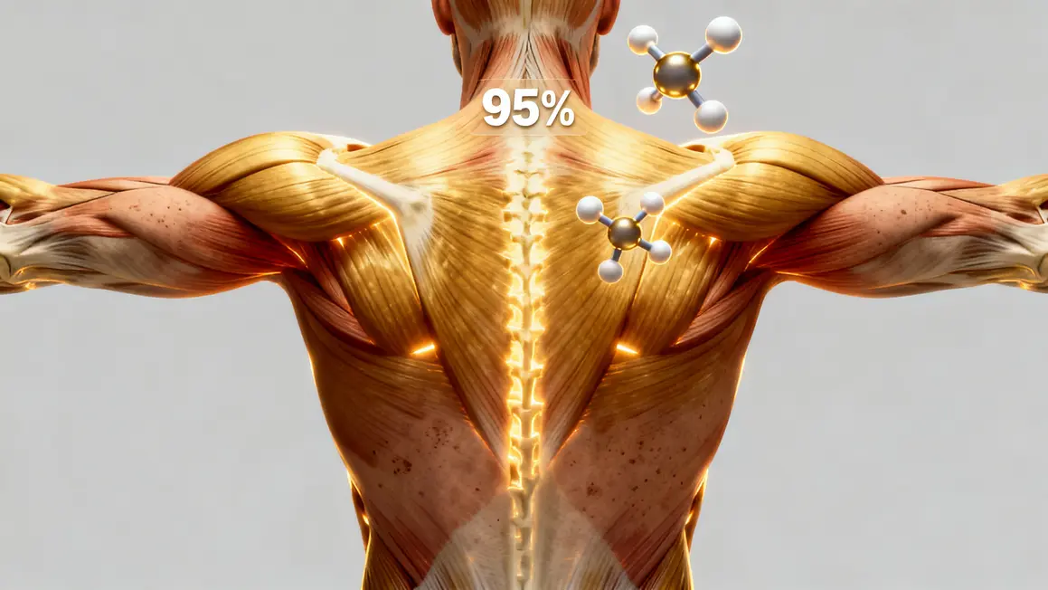 creatine schema role musculaire humain