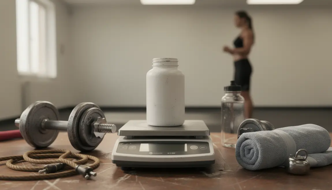 Flacon substance sportive équilibre stéroïdes SARMs