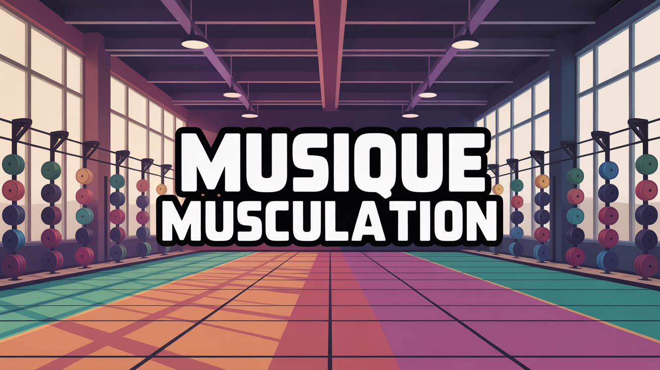 musique musculation haltères sportifs énergie