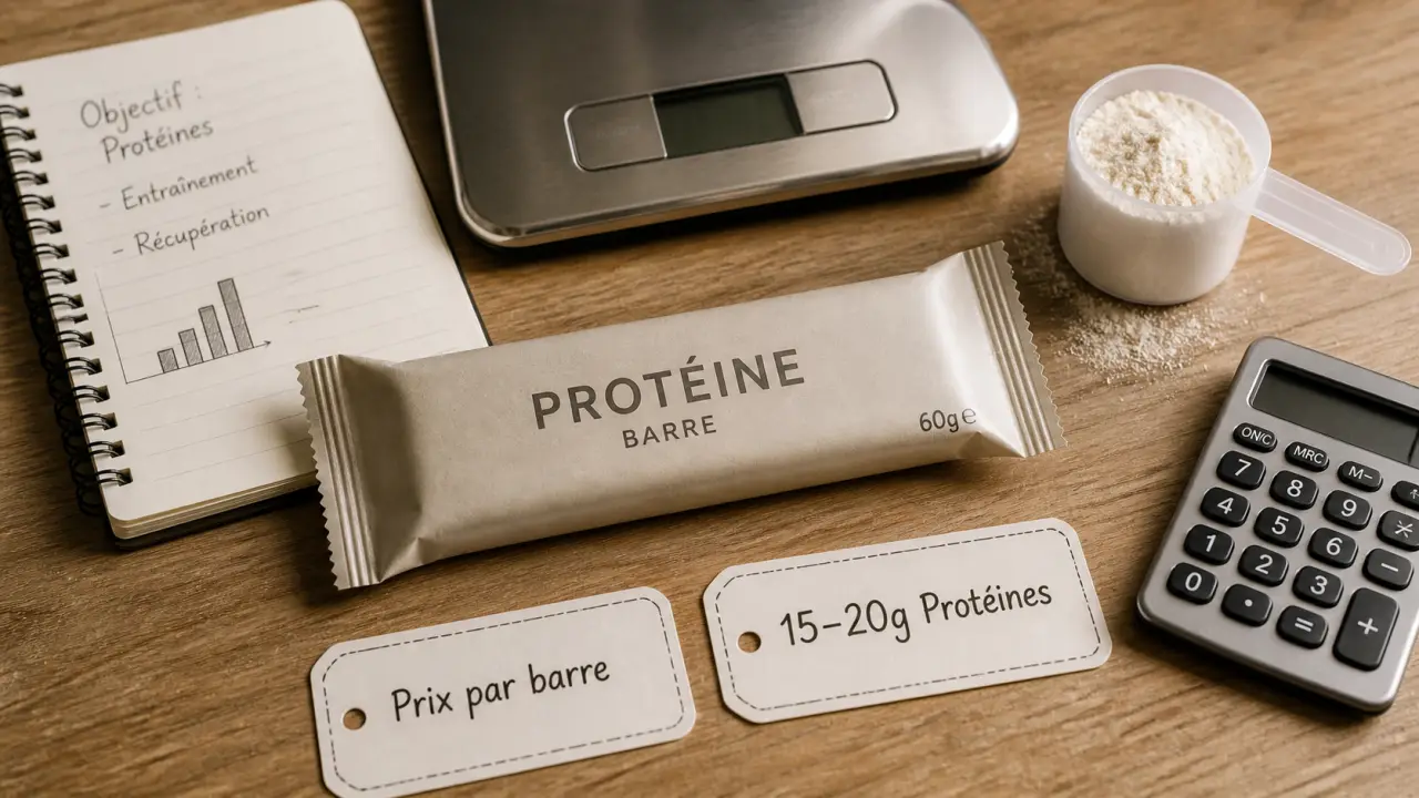 Barre proteinee pas cher à vérifier : 5 seuils avant d’acheter