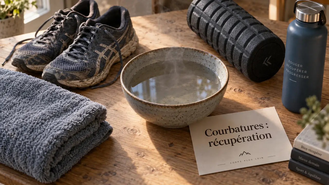 Comment soulager les courbatures : récupération après sport, bain chaud et massage