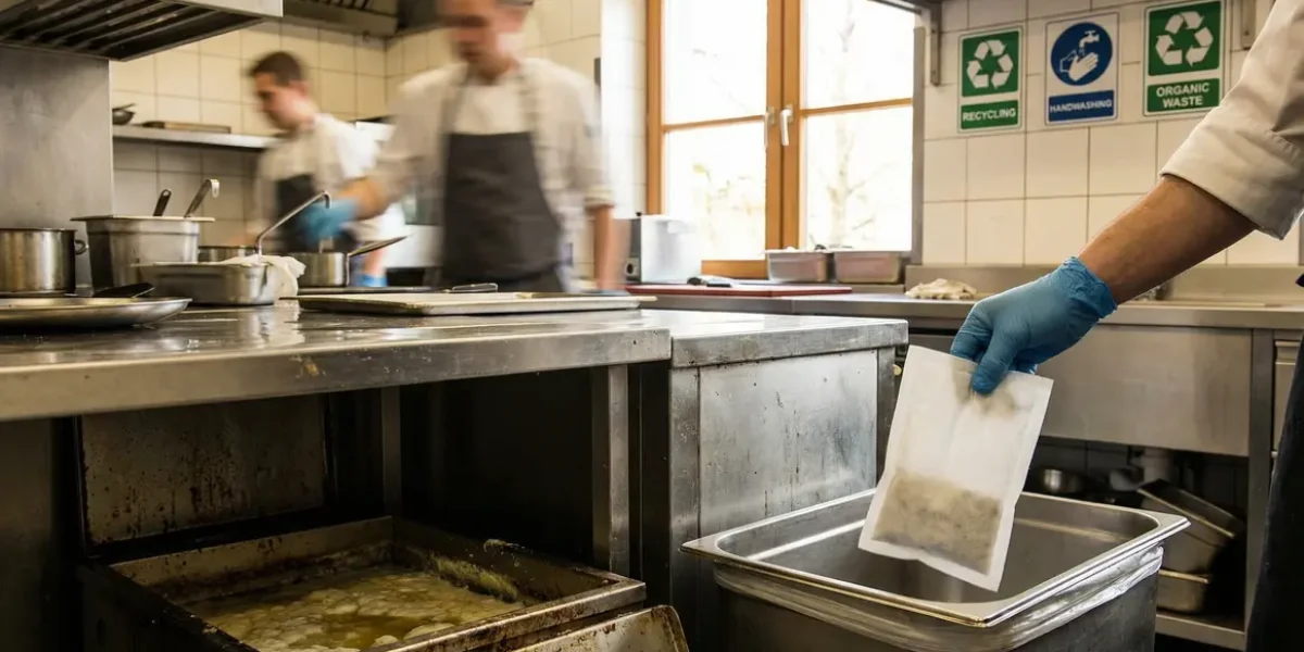 absorbeur de graisse en cuisine collective hygiénique et écologique