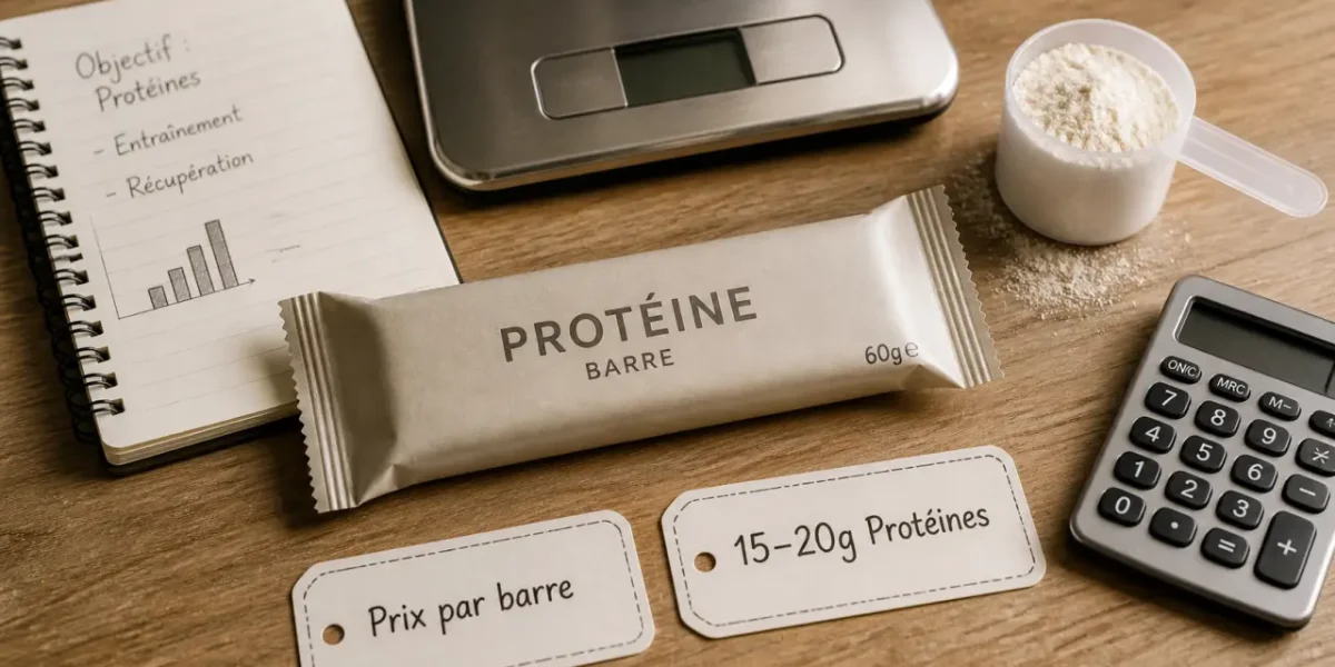Barre proteinee pas cher à vérifier : 5 seuils avant d’acheter