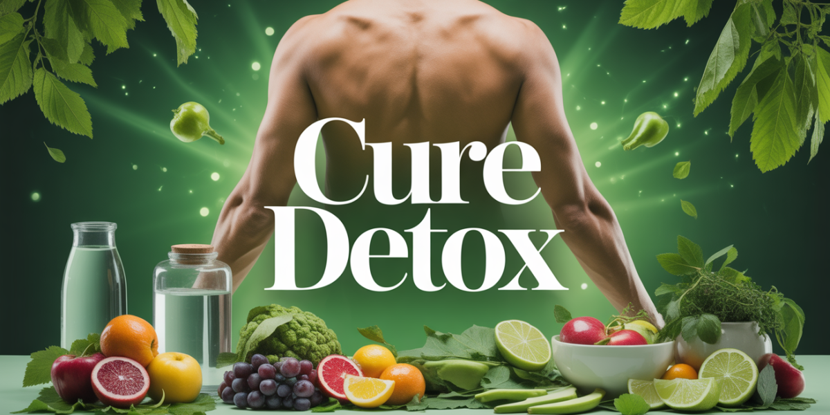 corps allonge avec fruits legumes eau cure detox