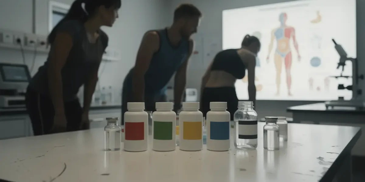 Silhouettes sportives laboratoire déstockeur de graisse puissant