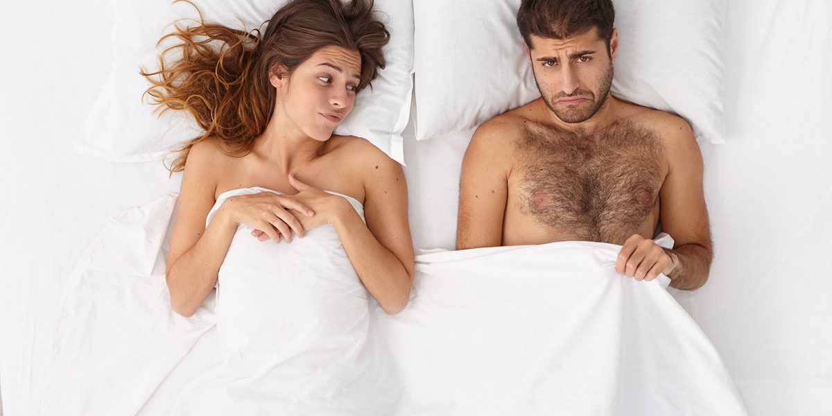 Homme souffrant d'un manque de testostérone