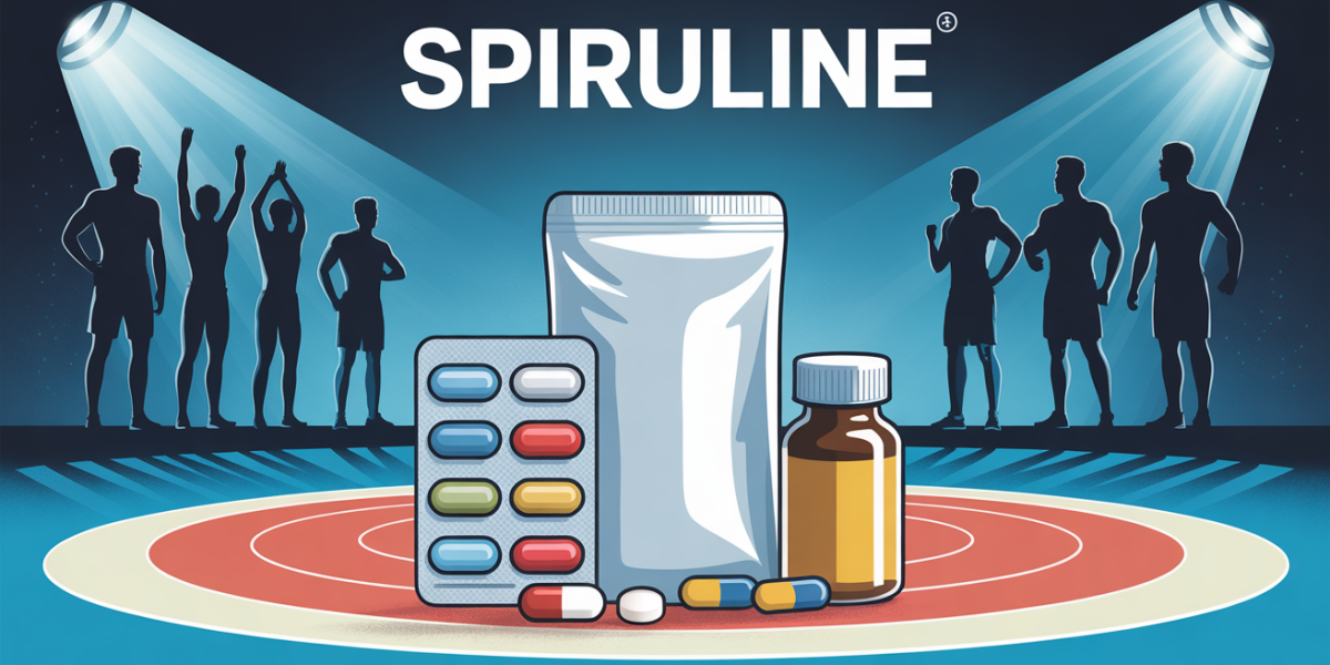 sachet spiruline comprimés gélules paillettes sportifs