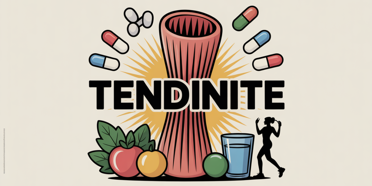 Tendinite illustration tendon compléments sportifs