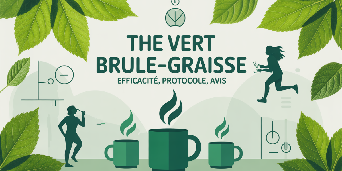 schéma the vert brule graisse efficacité comparatif blog